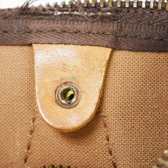 LOUIS VUITTON Speedy 35 Travel Hand Bag Monogram Leather Brown - Picture 11 of 16